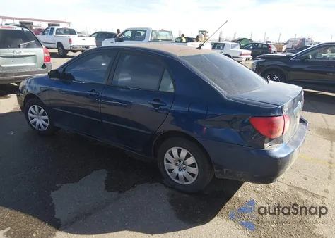 2003 Toyota Corolla Le z USA, uszkodzony, nr VIN 2T1BR32E13C145566